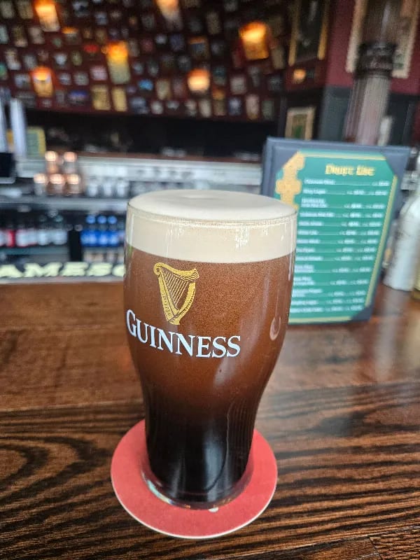 Image of Guinness drink