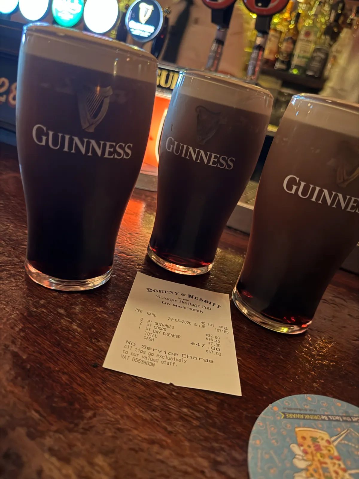 Image of Guinness drink