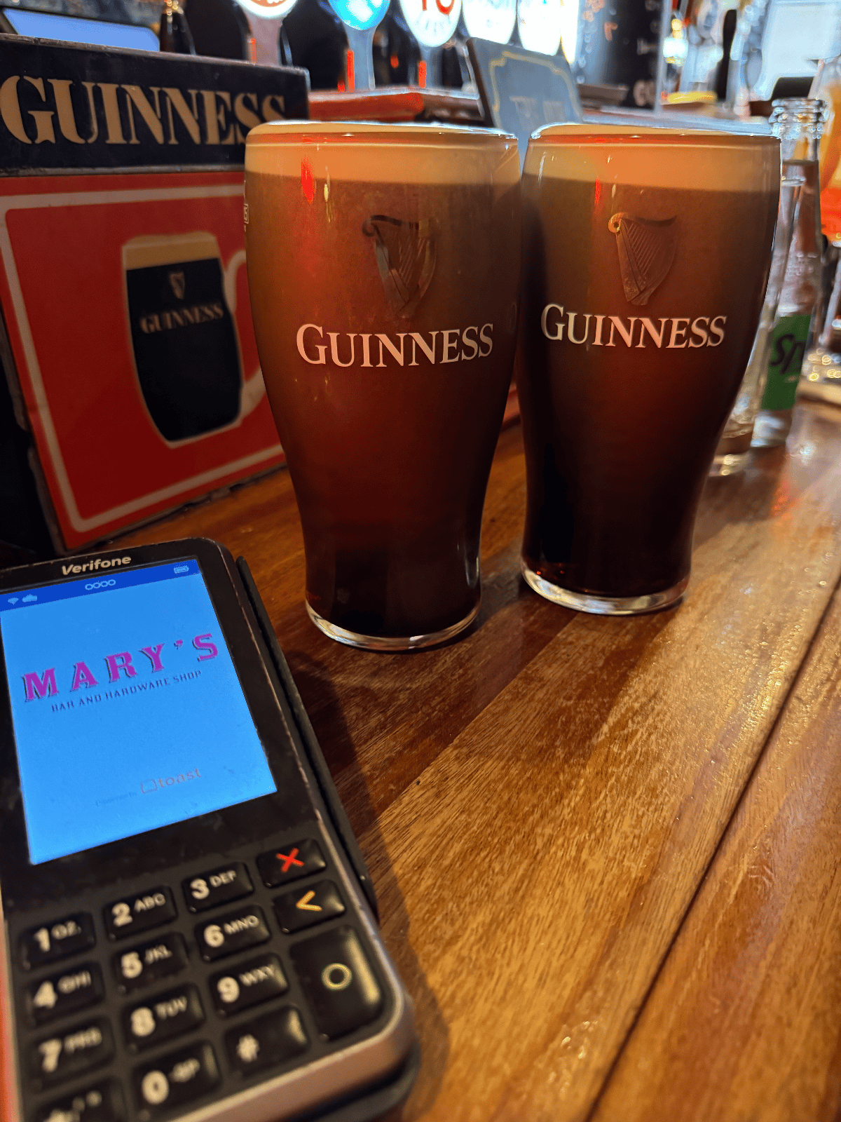 Image of Guinness drink