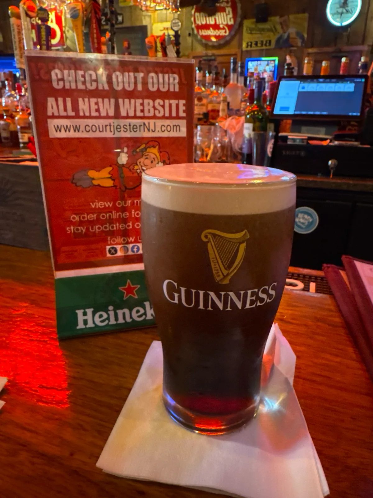 Image of Guinness drink