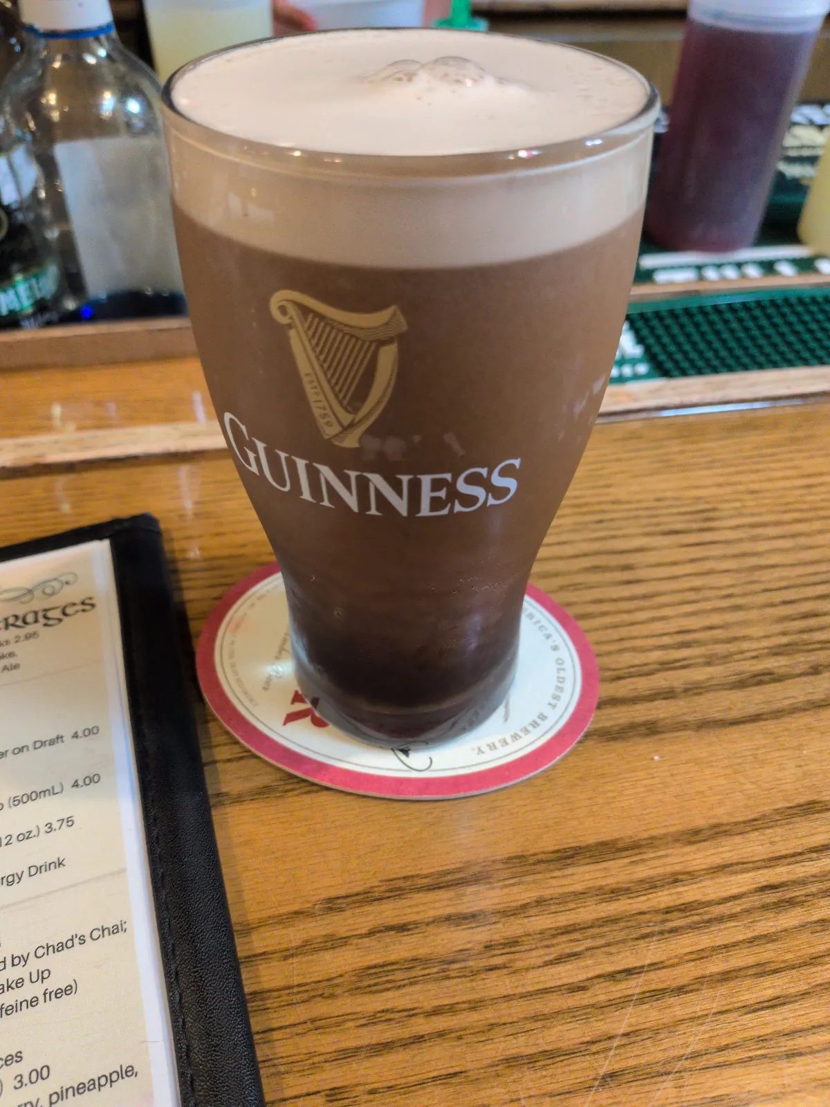 Image of Guinness drink