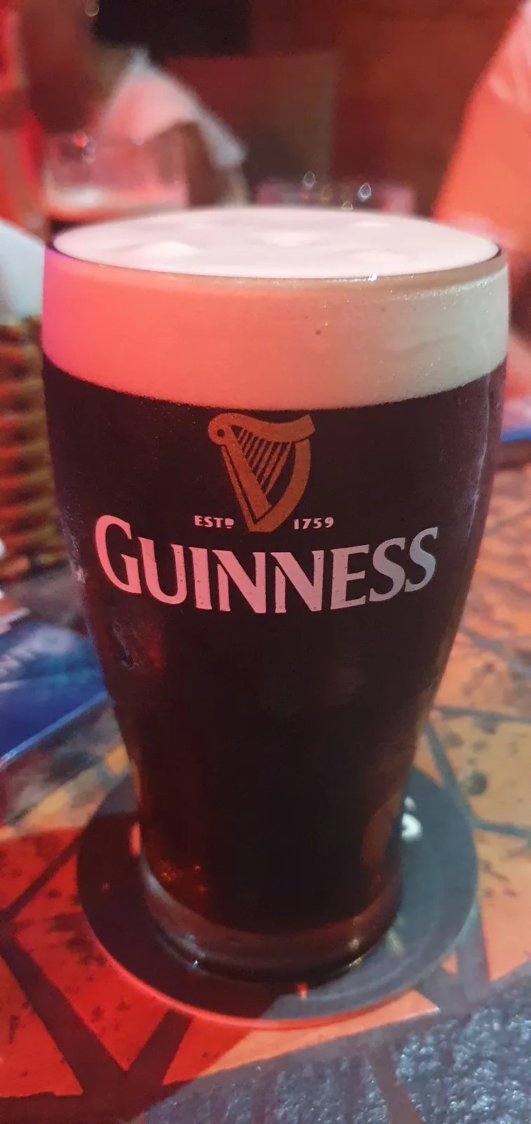 Image of Guinness drink