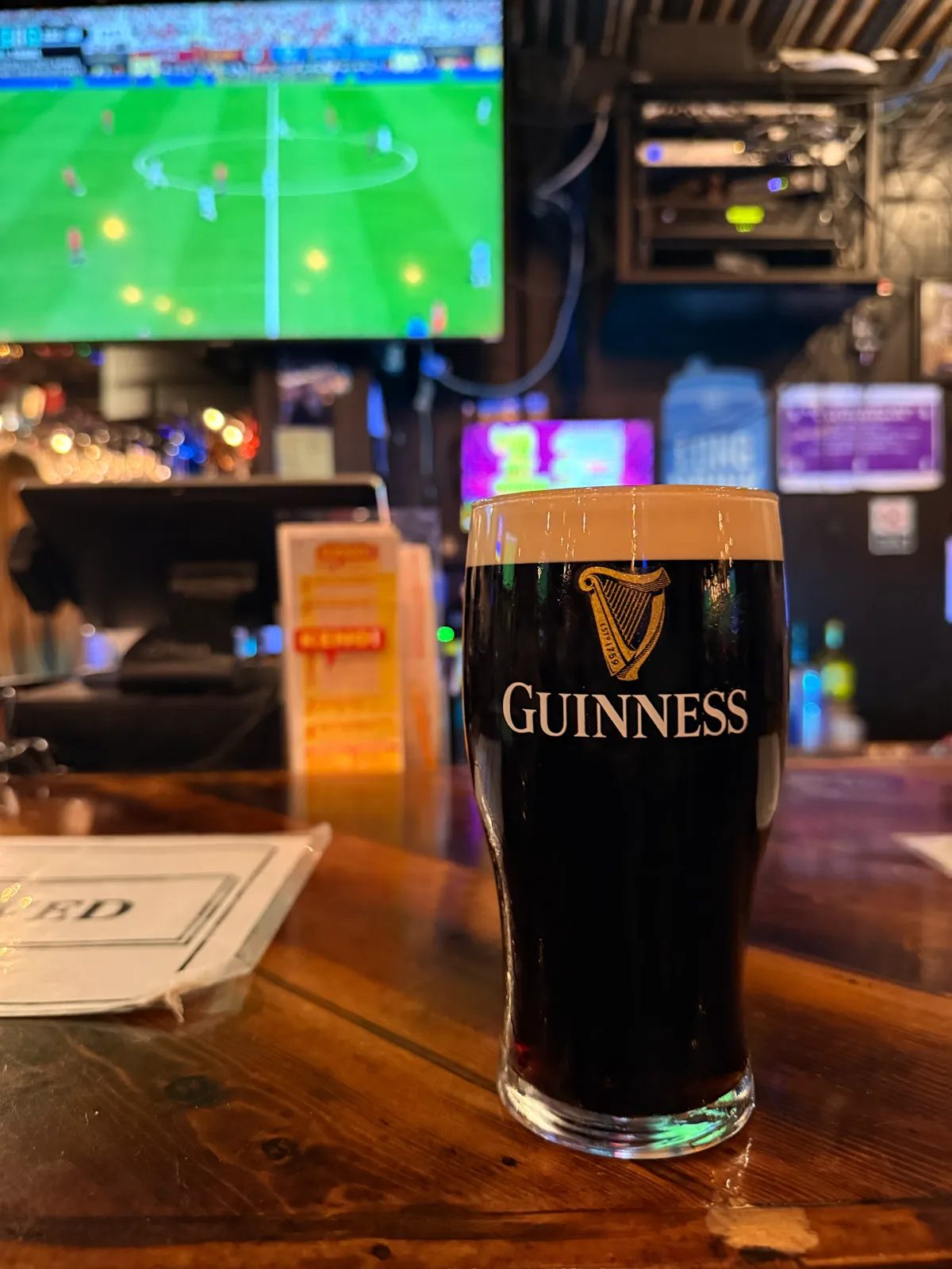 Image of Guinness drink