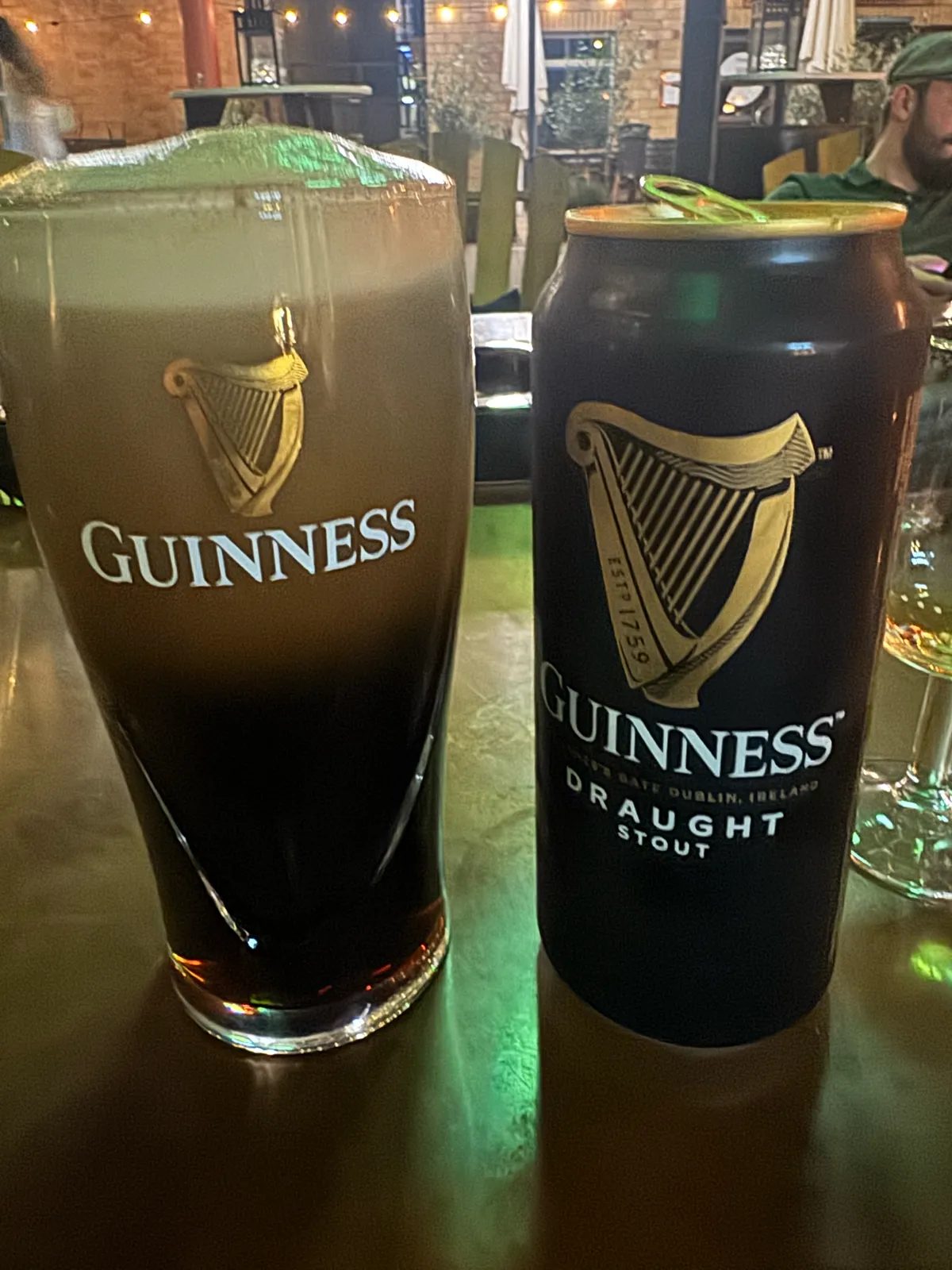 Image of Guinness drink