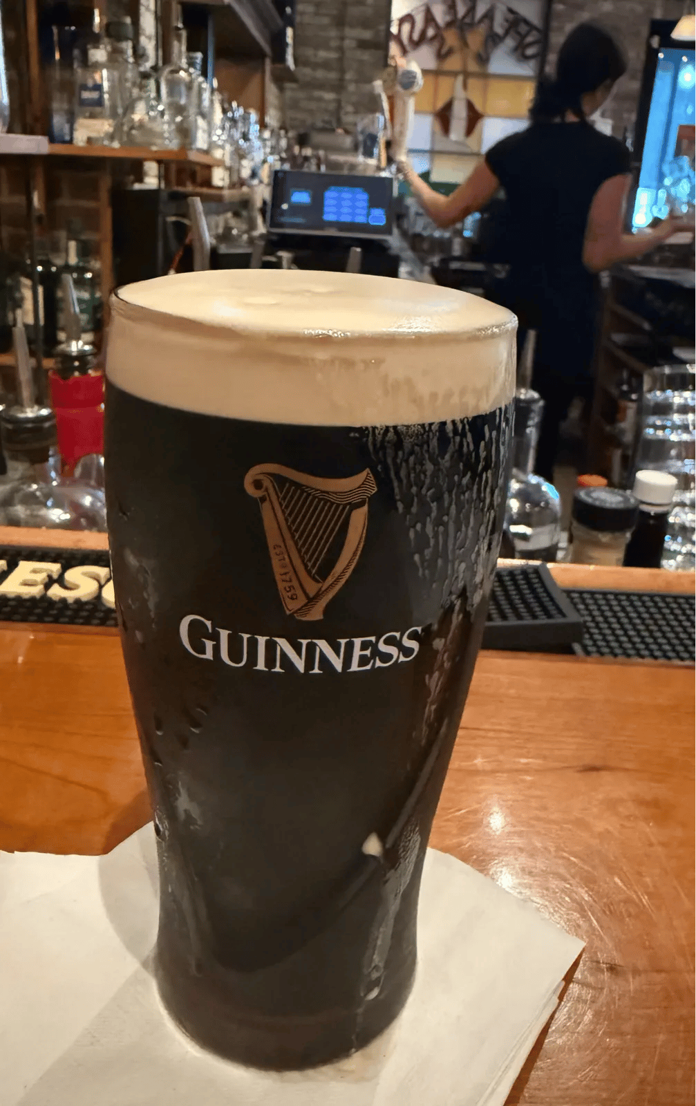 Image of Guinness drink
