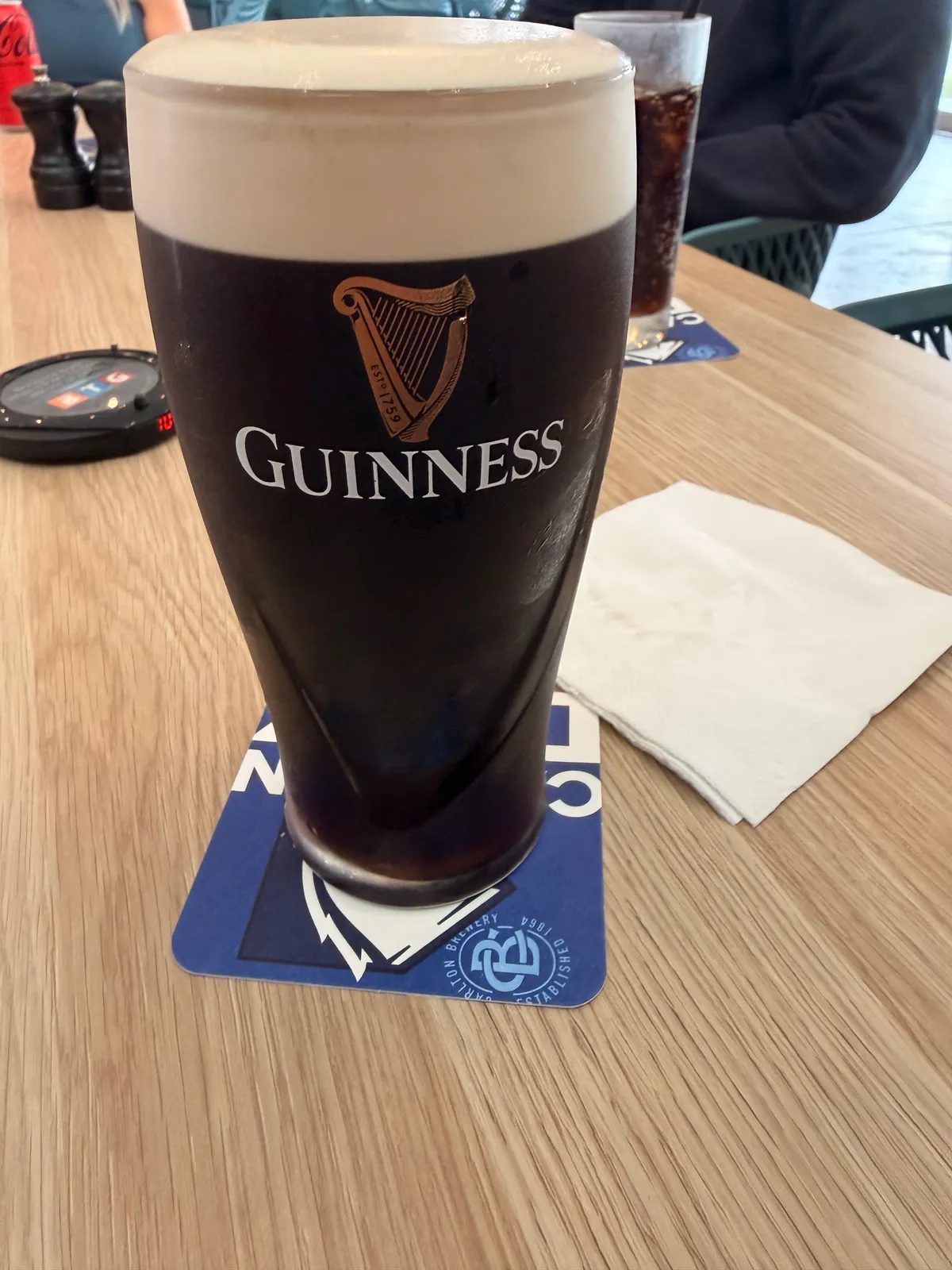 Image of Guinness drink