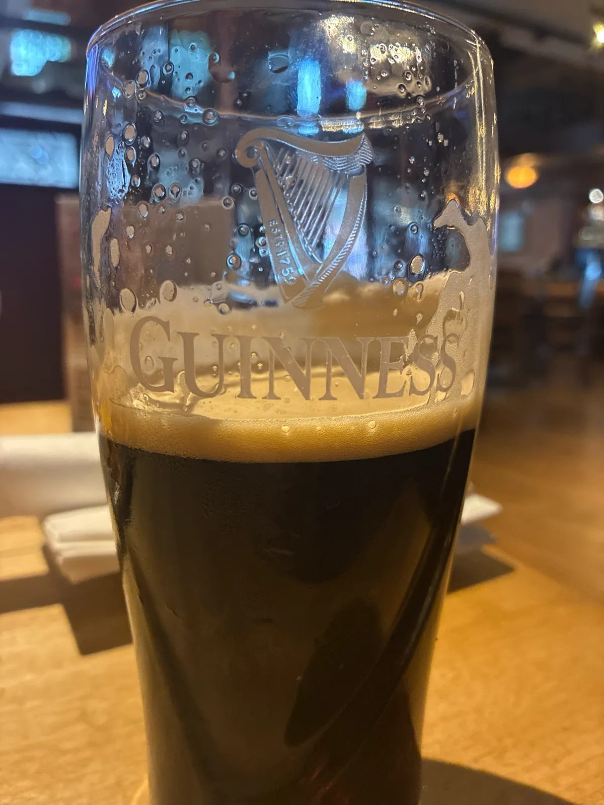 Image of Guinness drink