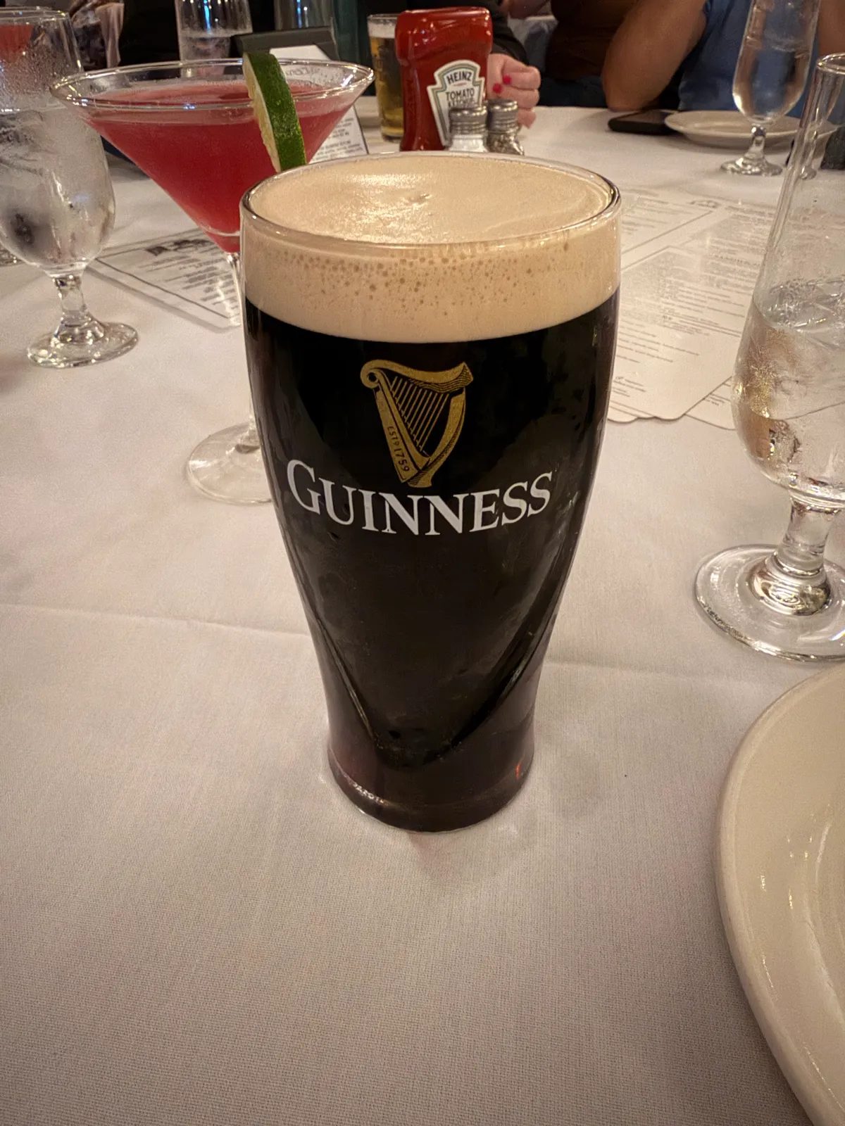 Image of Guinness drink