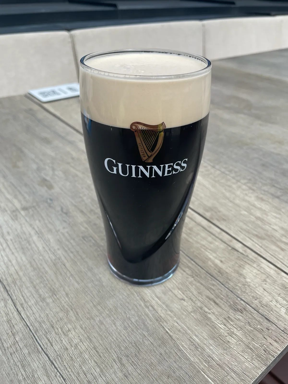Image of Guinness drink