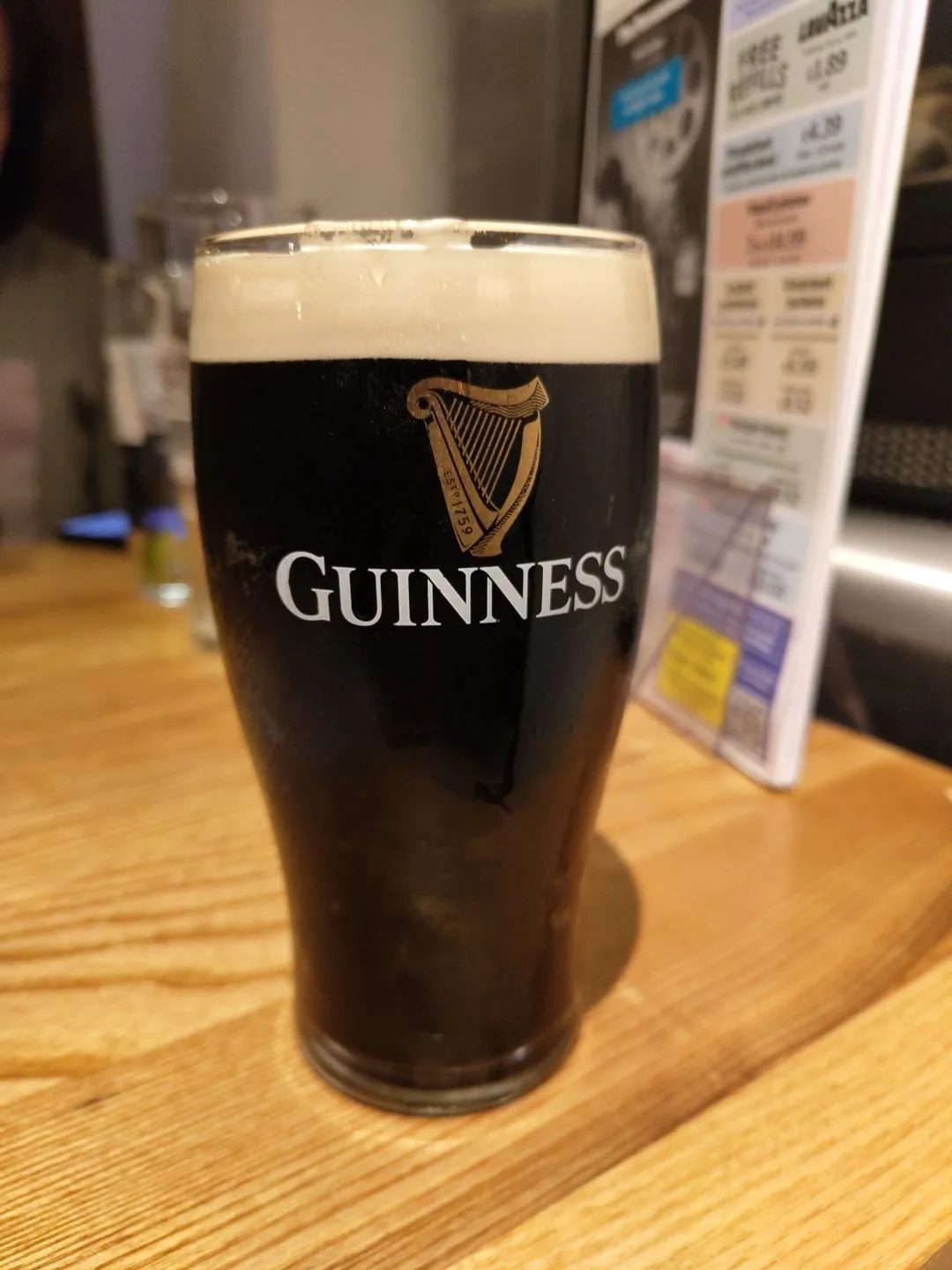 Image of Guinness drink