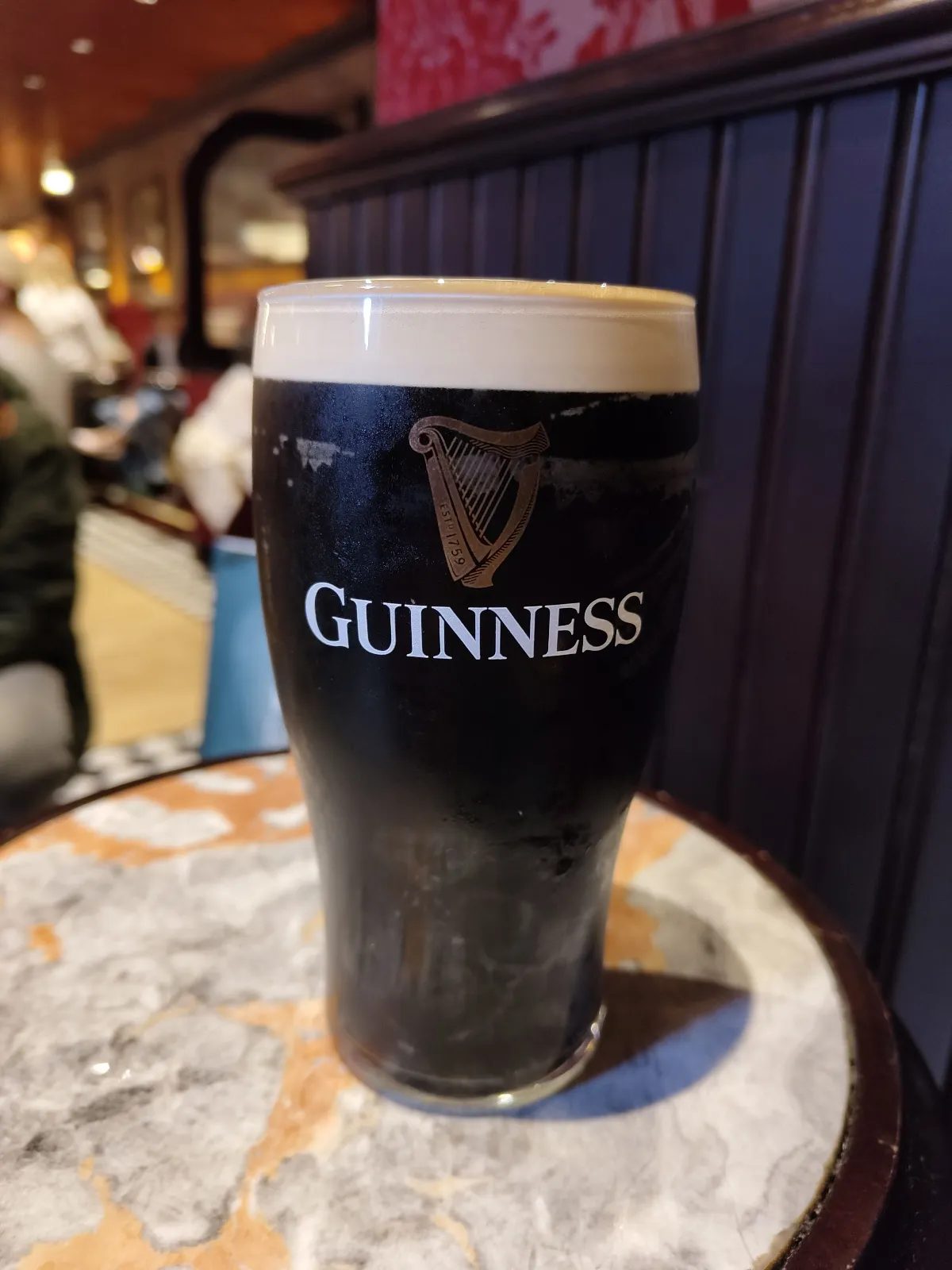 Image of Guinness drink
