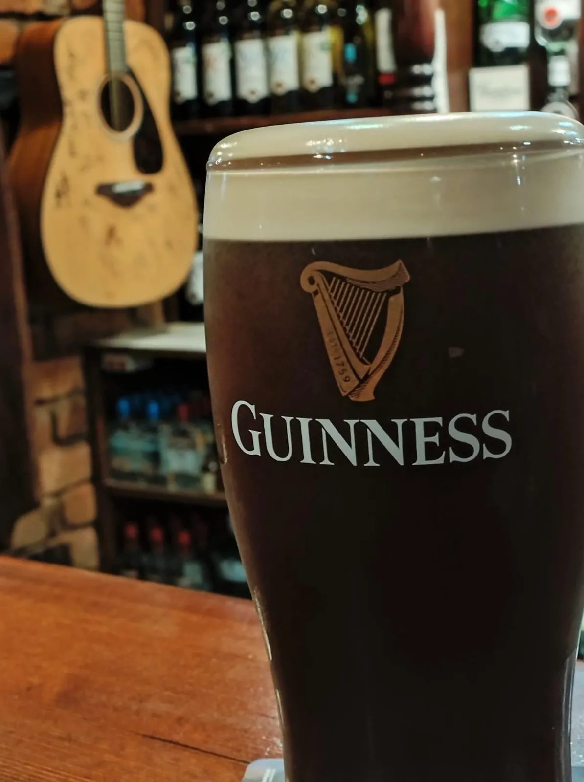 Image of Guinness drink