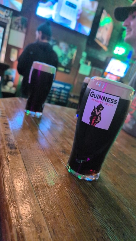 Image of Guinness drink