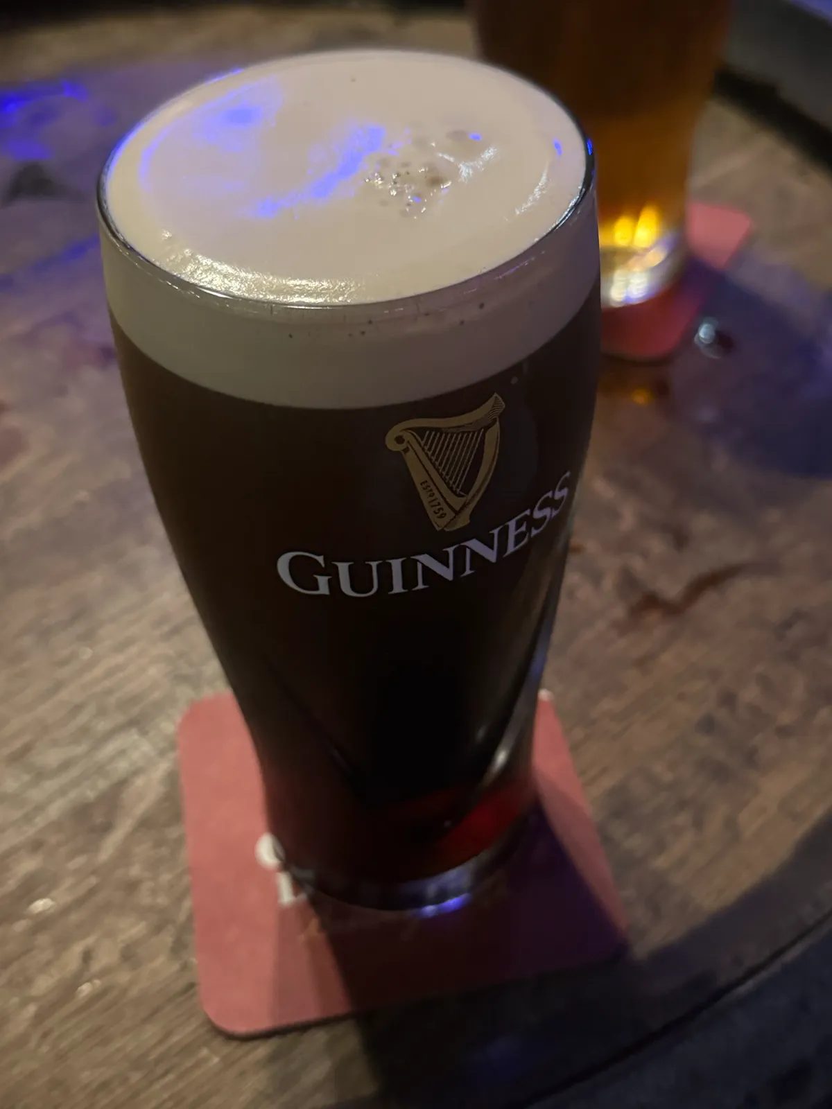 Image of Guinness drink