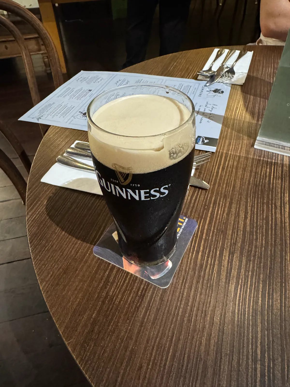 Image of Guinness drink