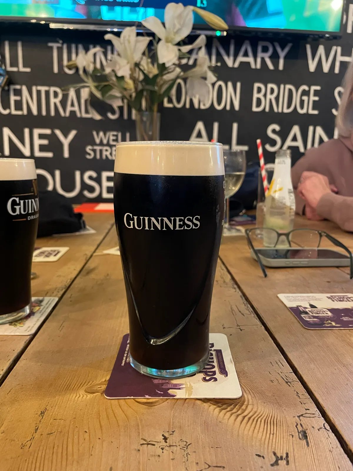 Image of Guinness drink