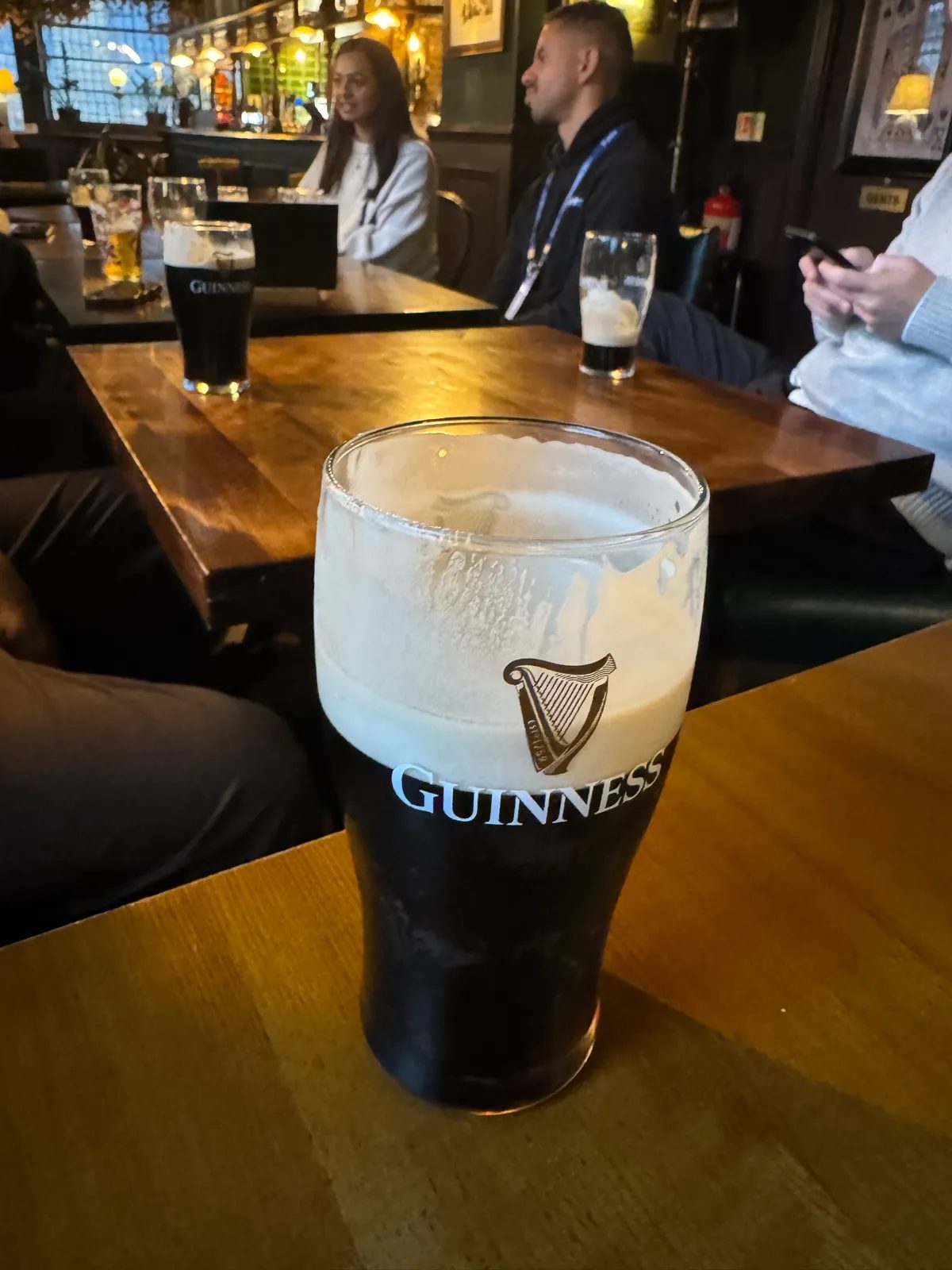 Image of Guinness drink
