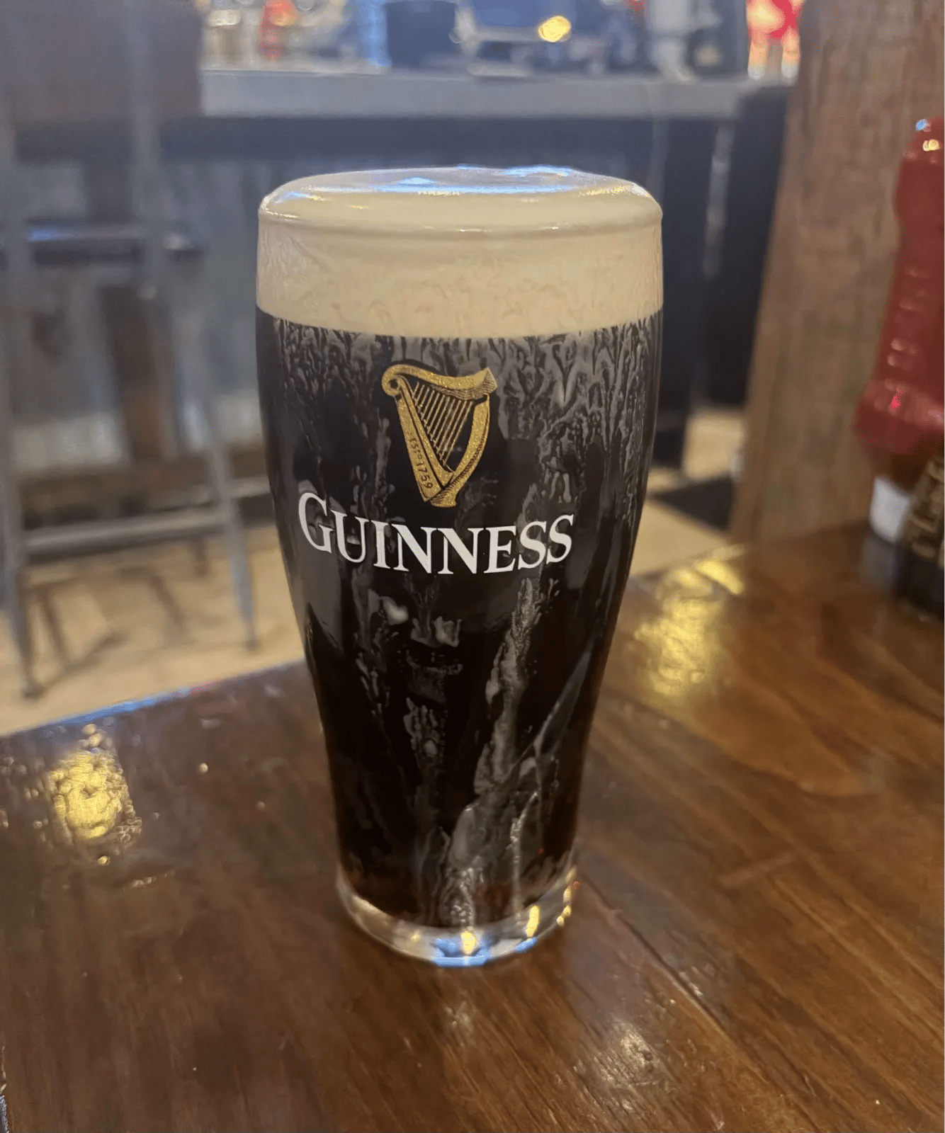 Image of Guinness drink