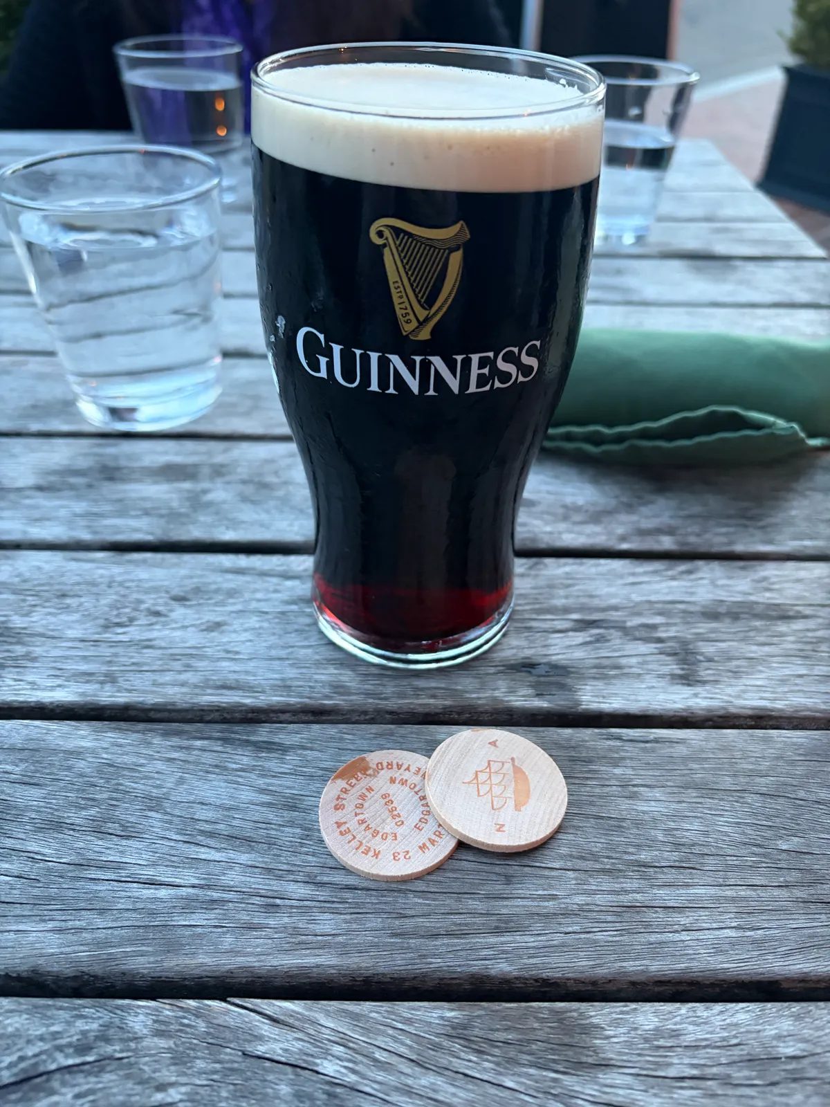 Image of Guinness drink