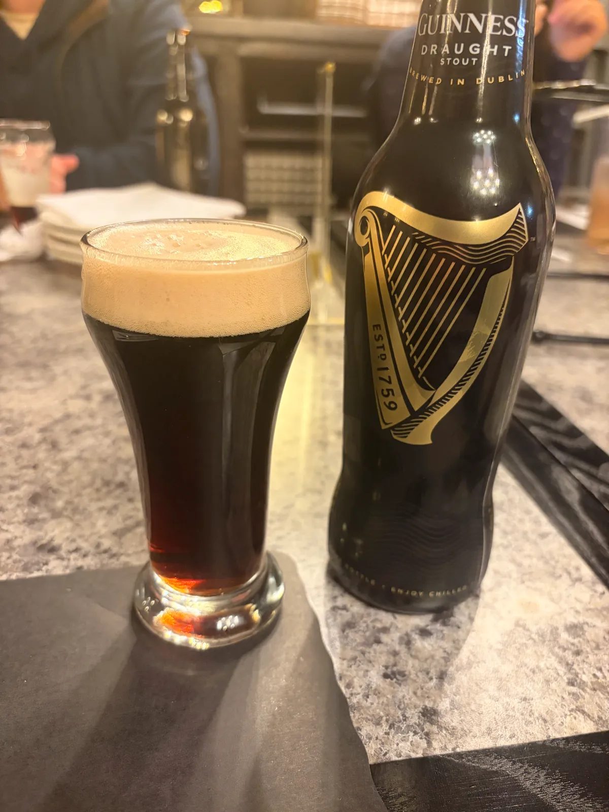 Image of Guinness drink