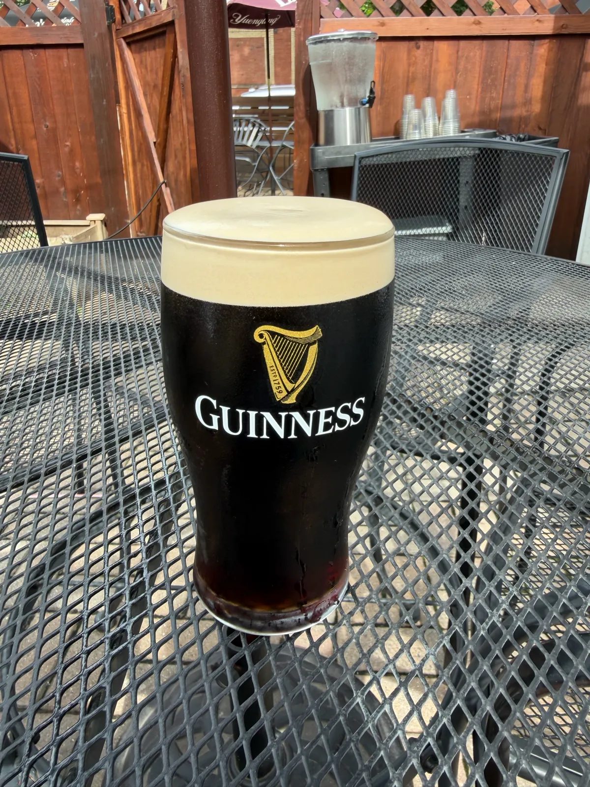 Image of Guinness drink