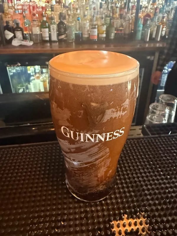 Image of Guinness drink