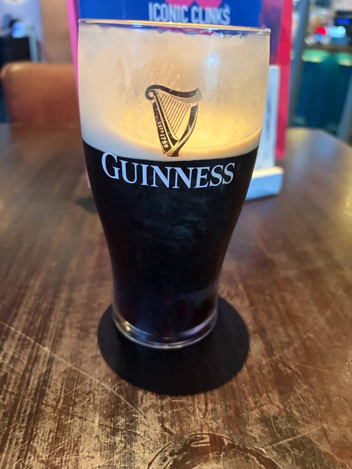 Image of Guinness drink