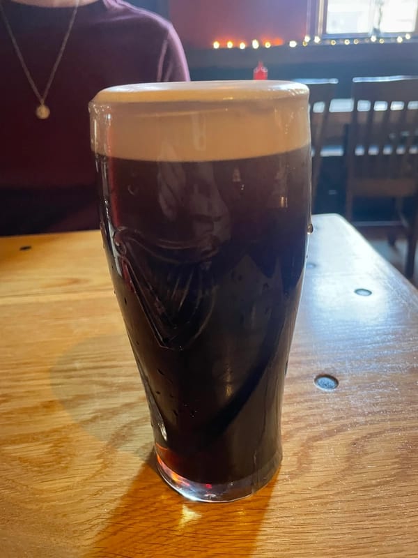 Image of Guinness drink