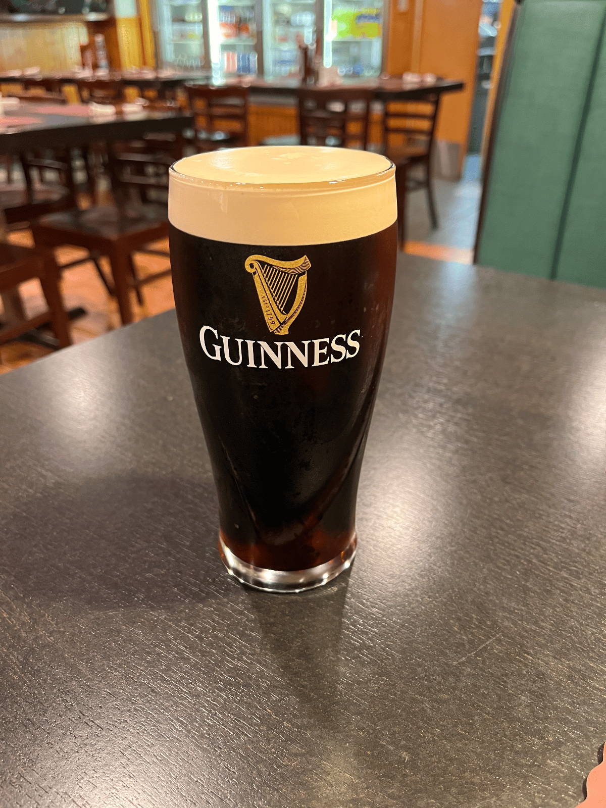 Image of Guinness drink