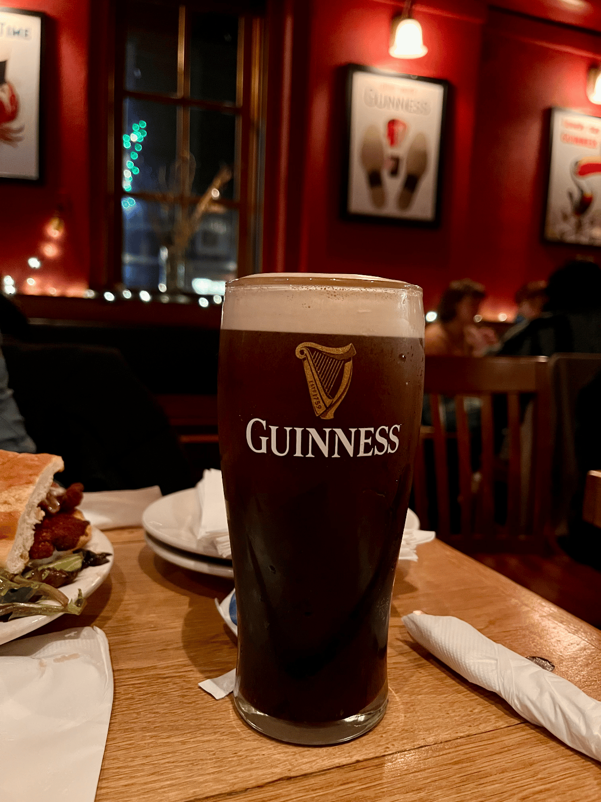 Image of Guinness drink