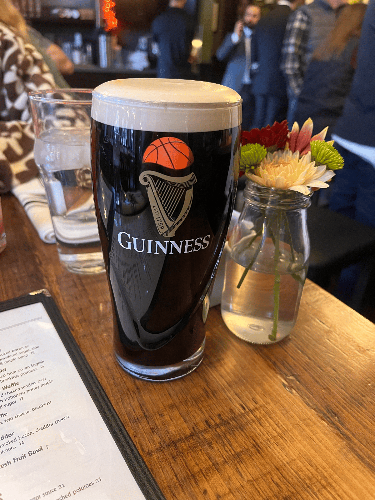 Image of Guinness drink