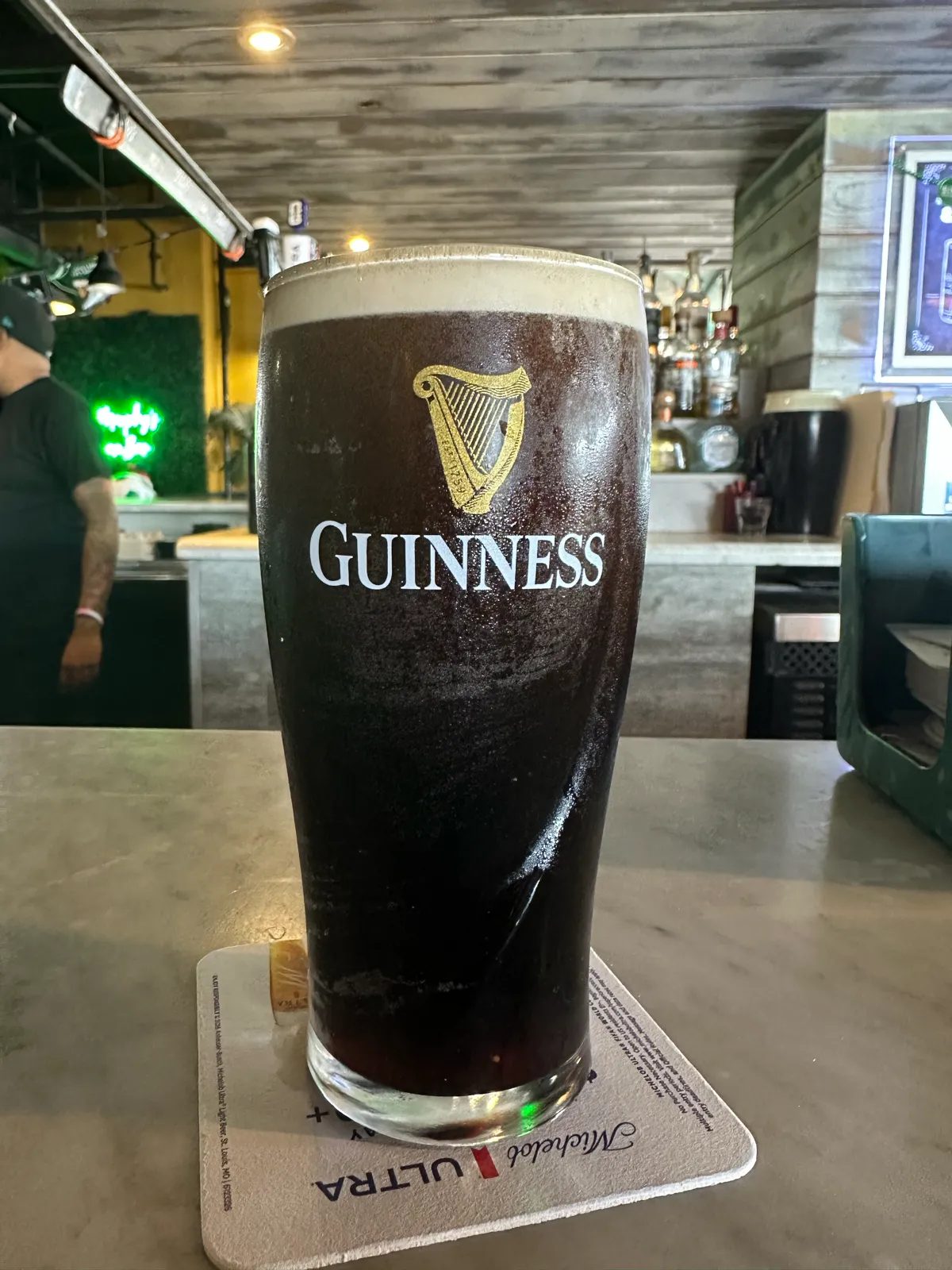 Image of Guinness drink