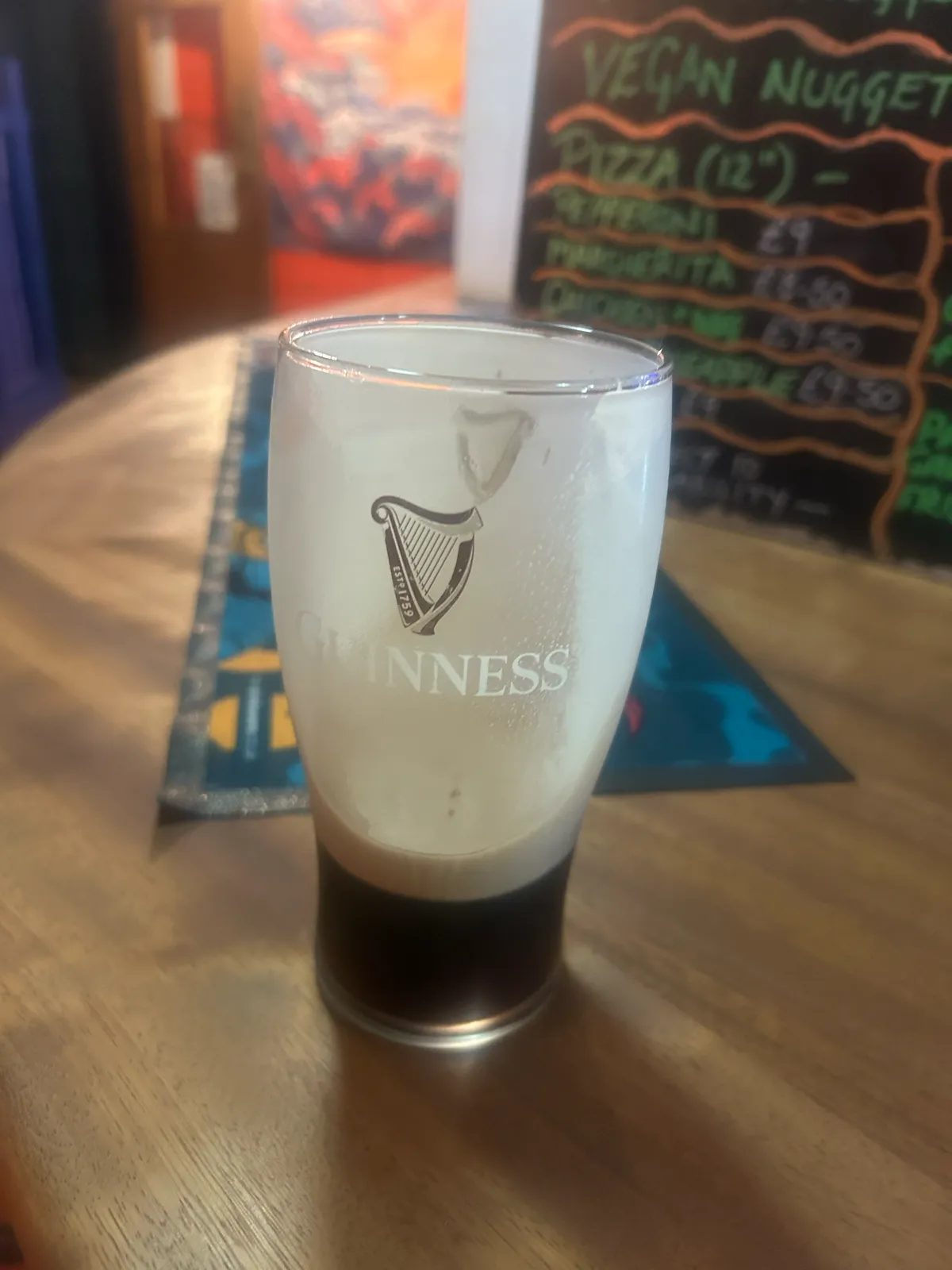 Image of Guinness drink