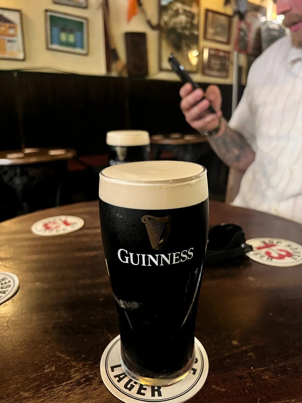 Image of Guinness drink