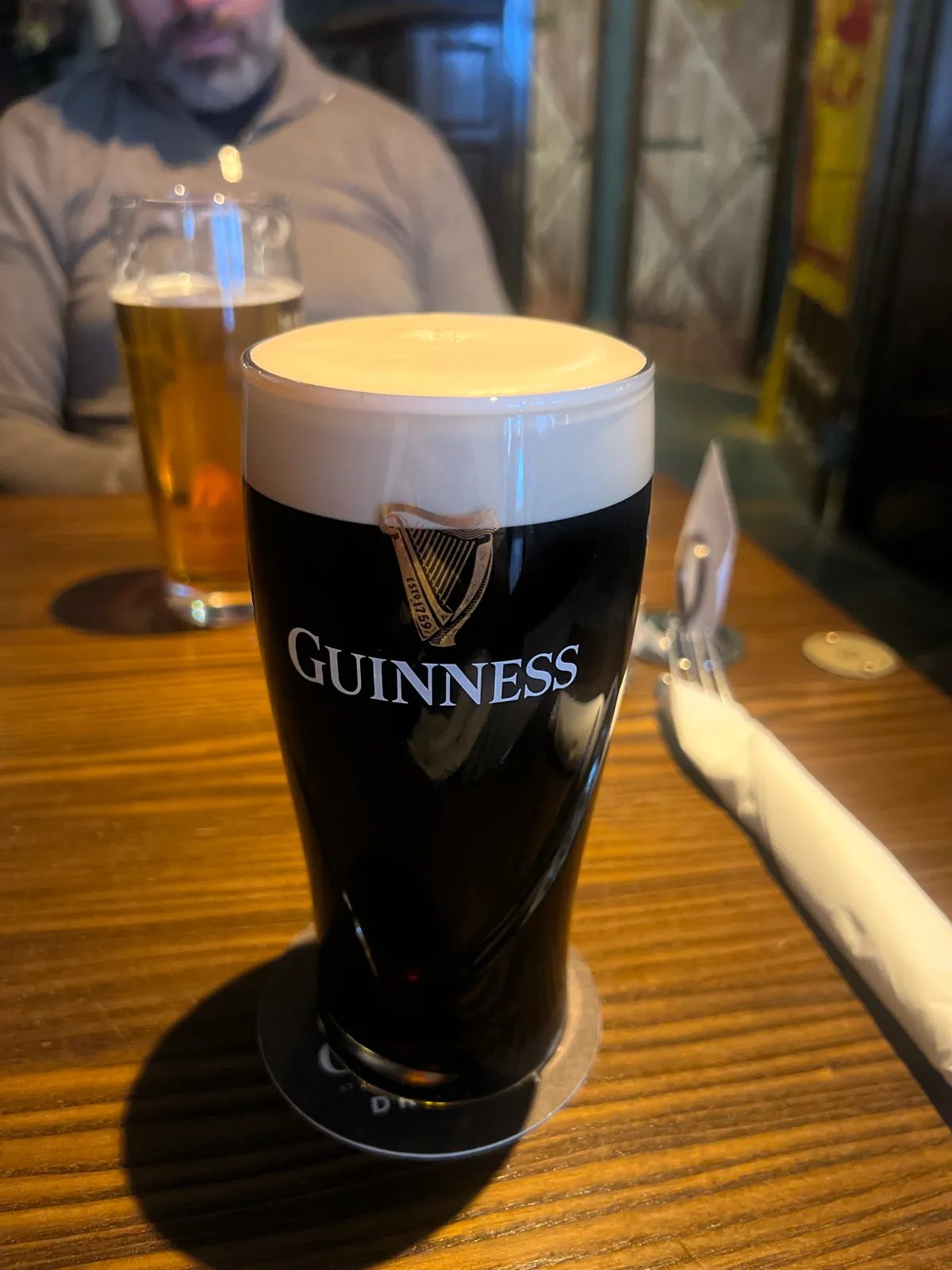 Image of Guinness drink