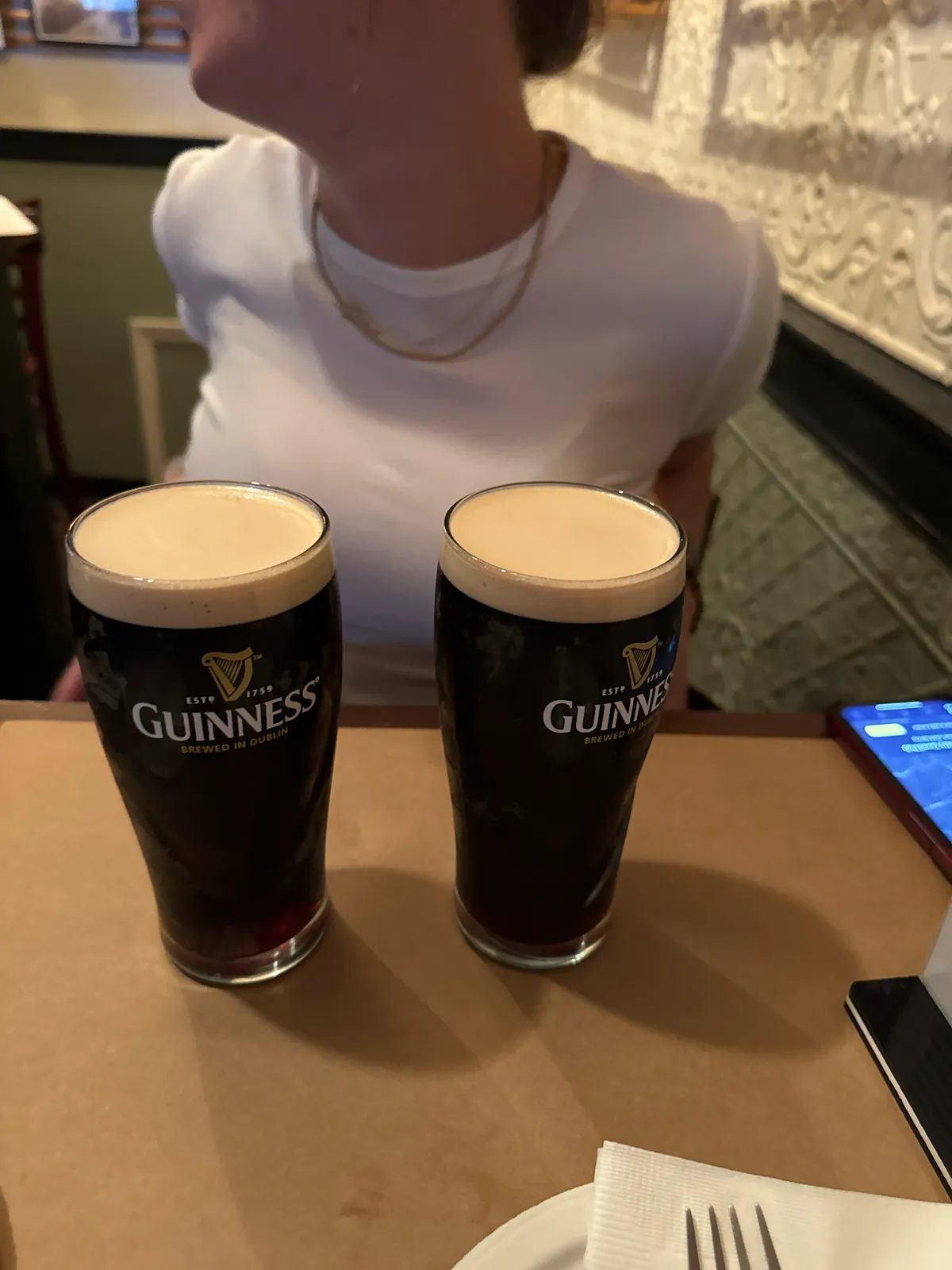 Image of Guinness drink