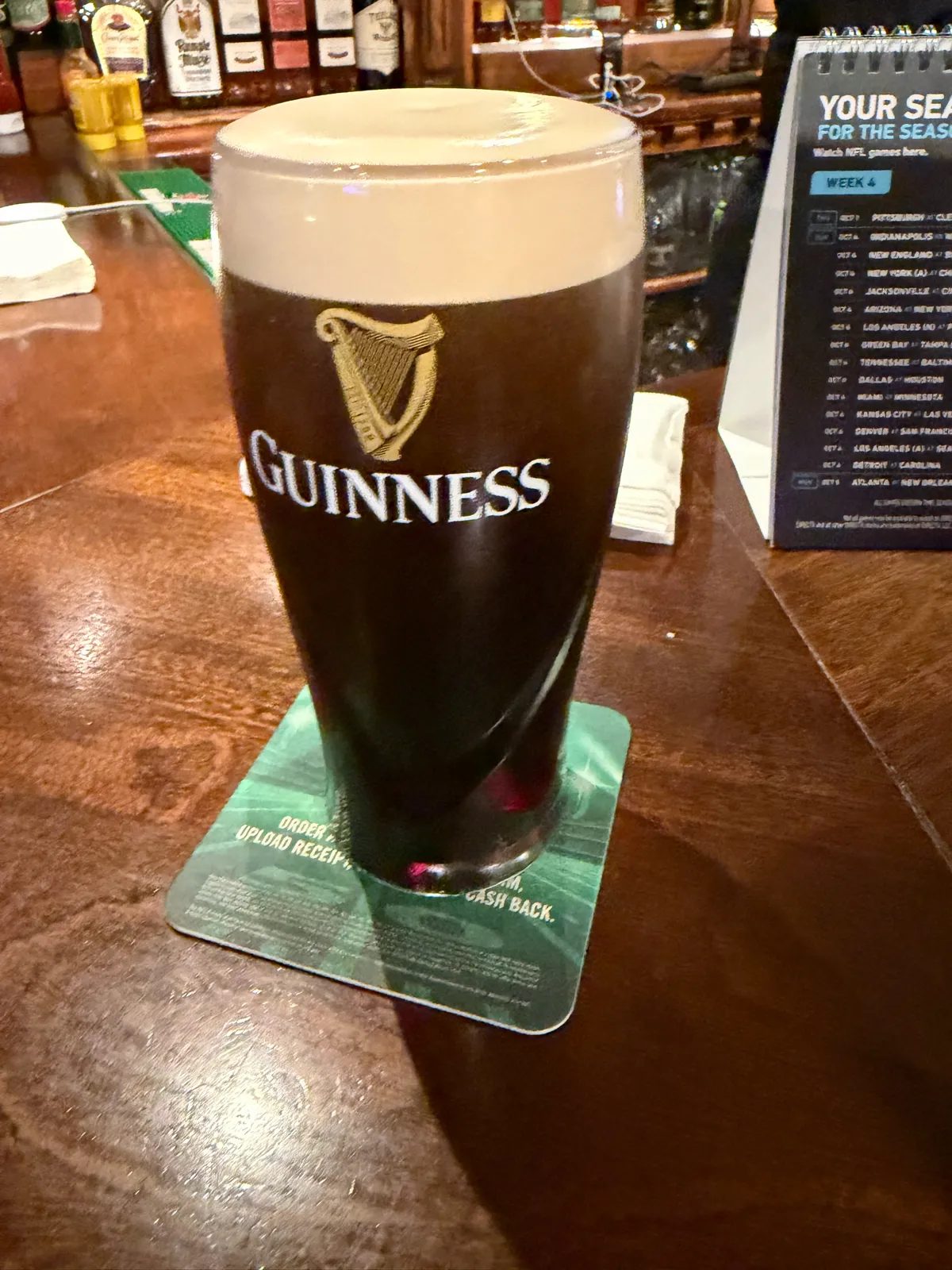 Image of Guinness drink
