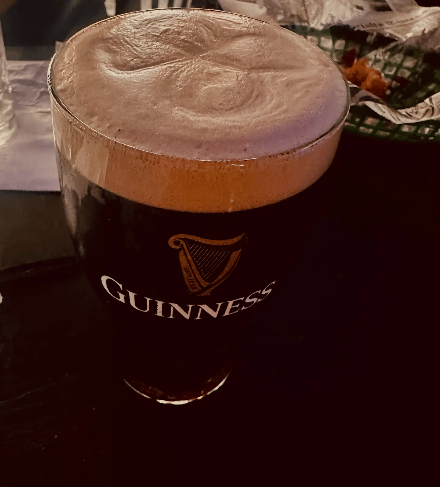 Image of Guinness drink