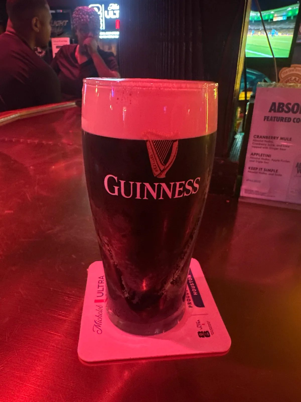 Image of Guinness drink