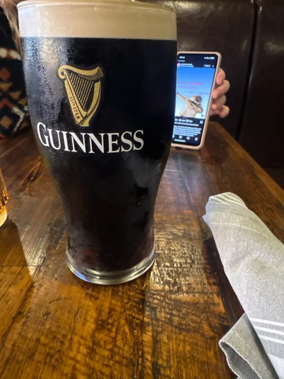 Image of Guinness drink