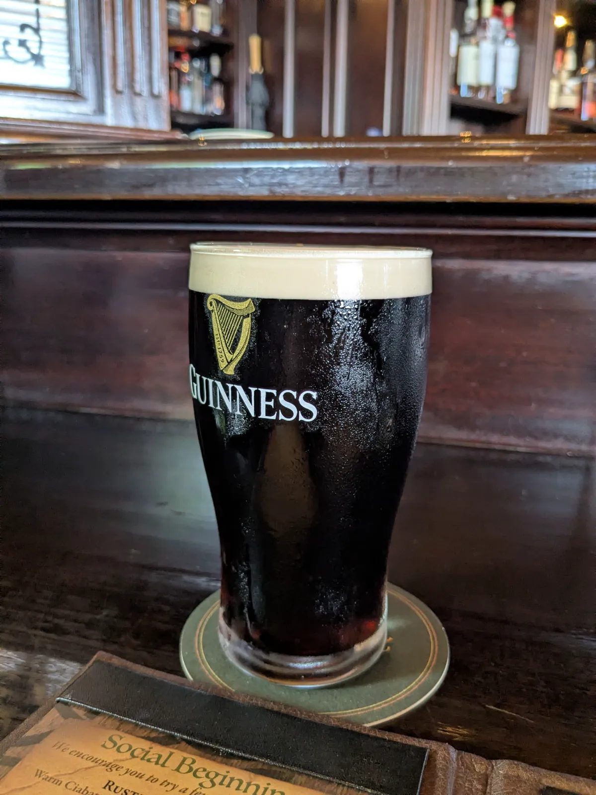 Image of Guinness drink