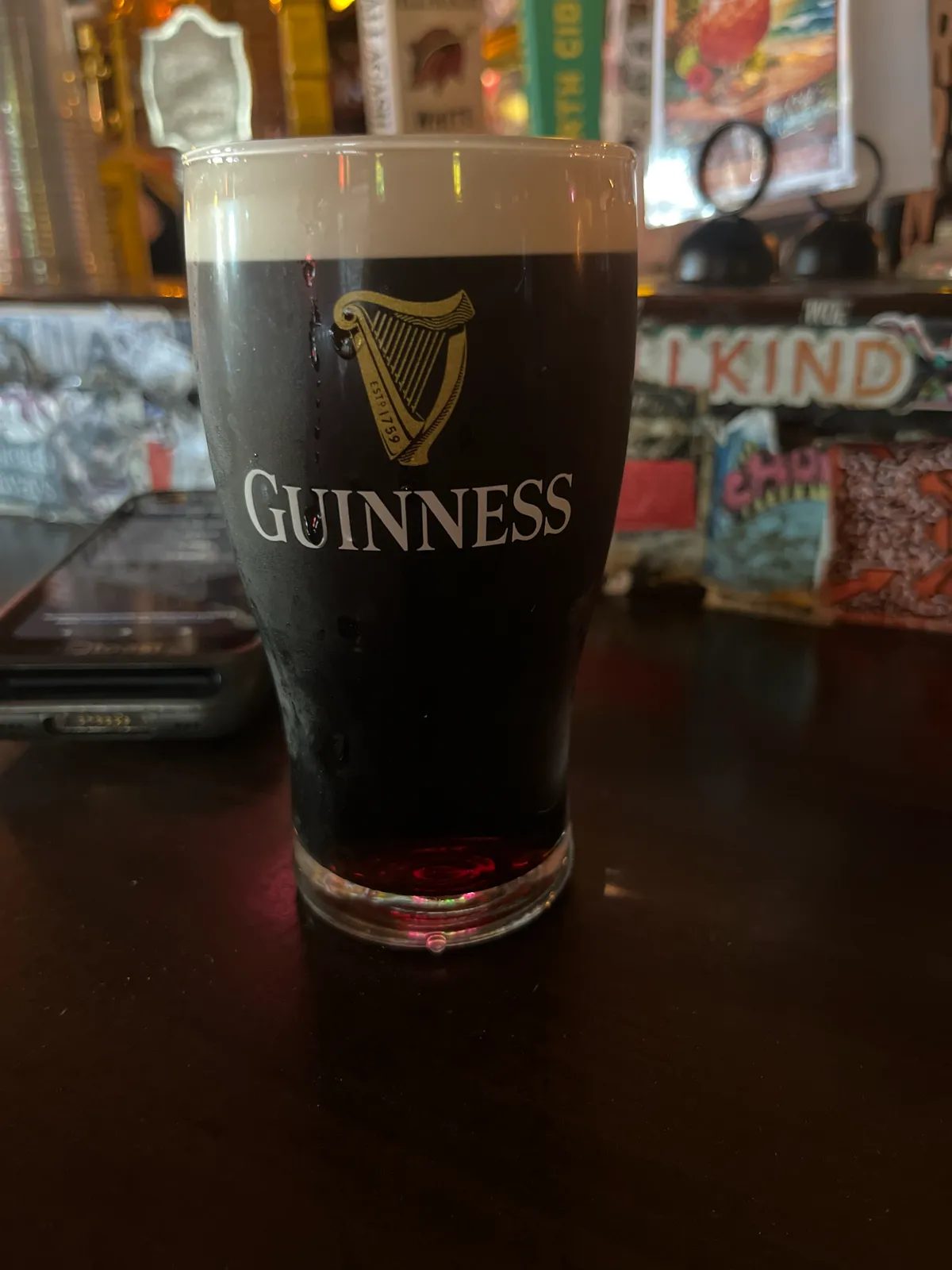 Image of Guinness drink