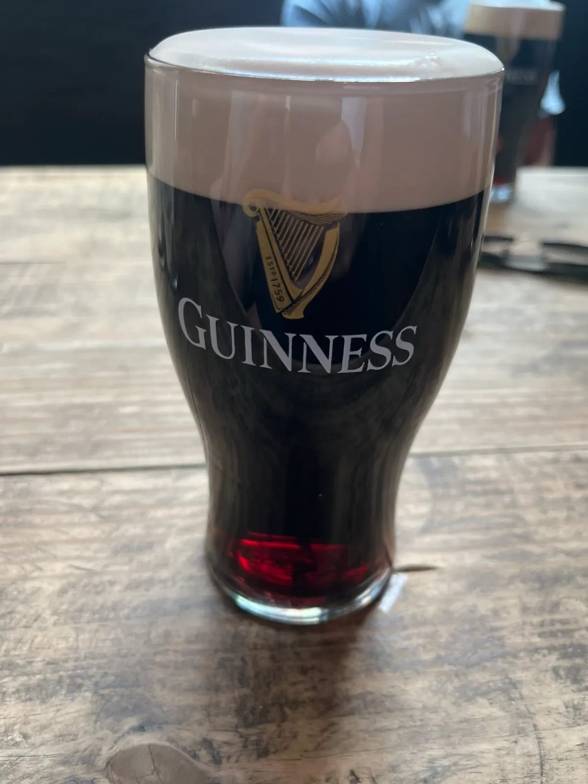 Image of Guinness drink