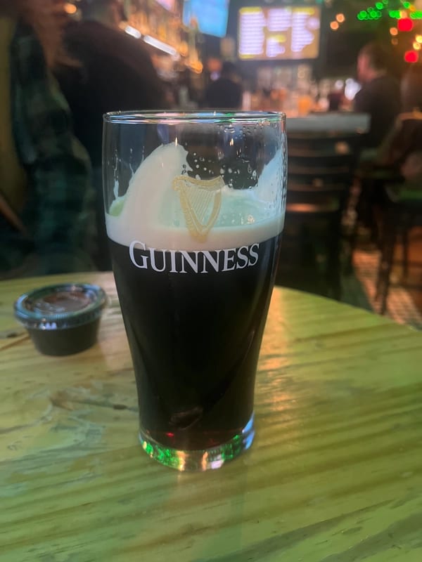 Image of Guinness drink