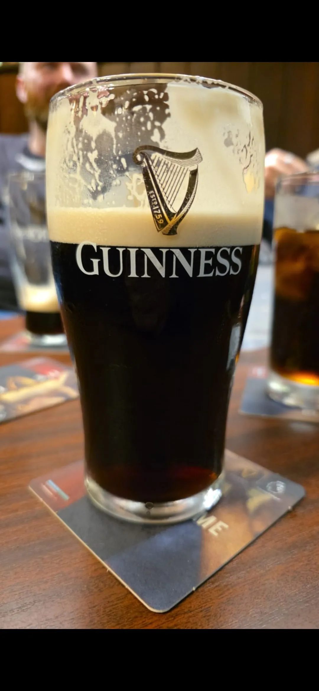 Image of Guinness drink