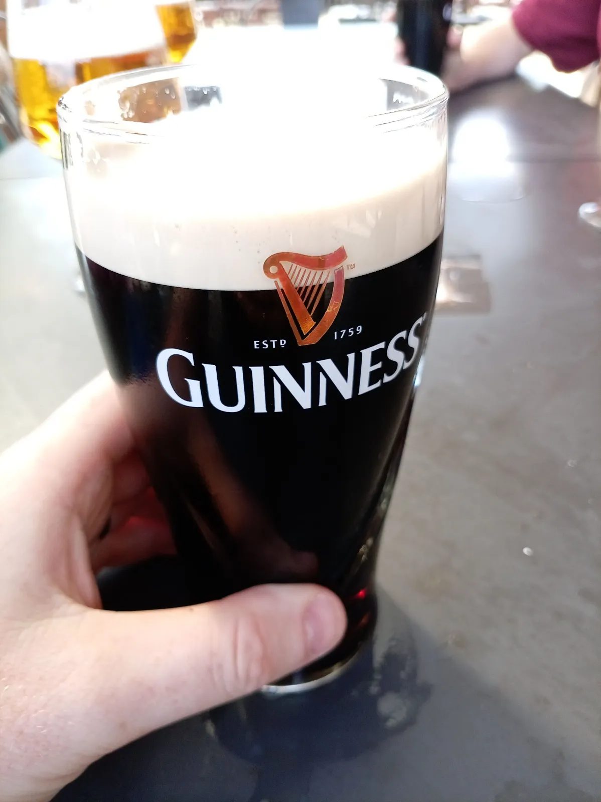 Image of Guinness drink