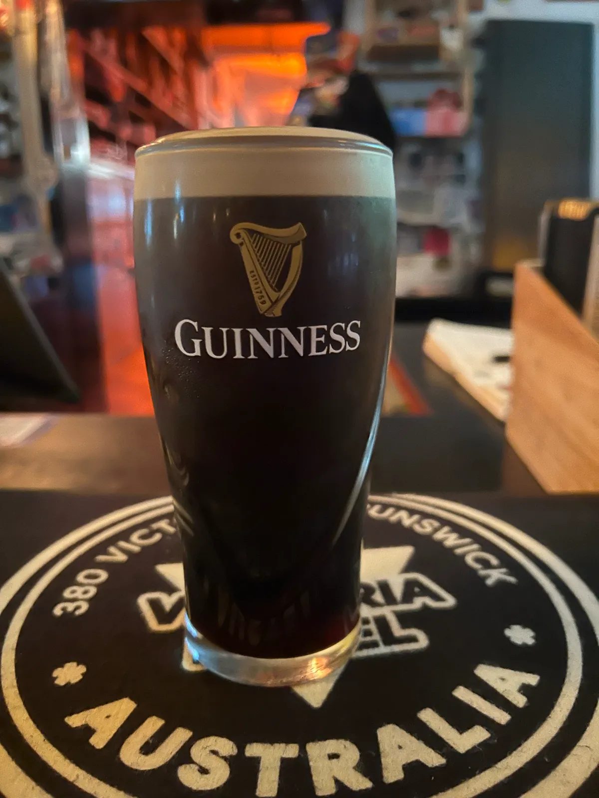 Image of Guinness drink