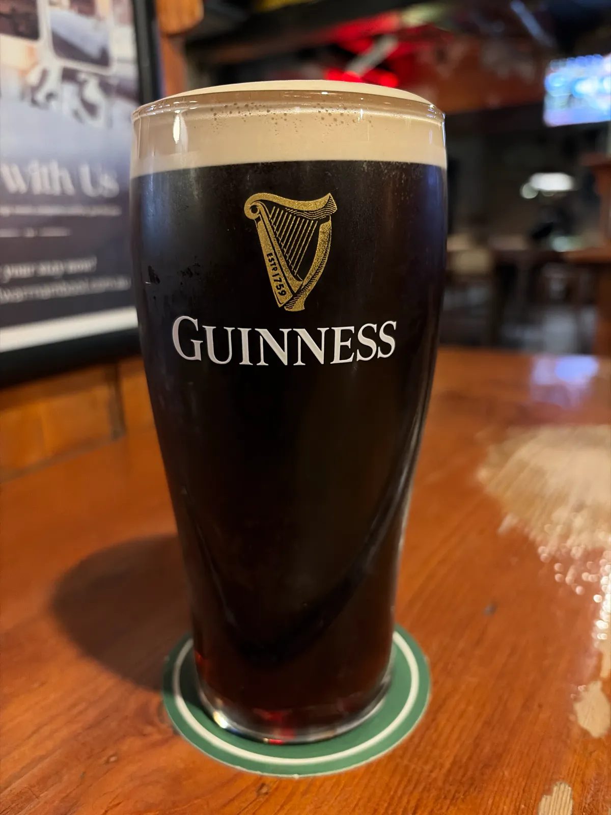 Image of Guinness drink