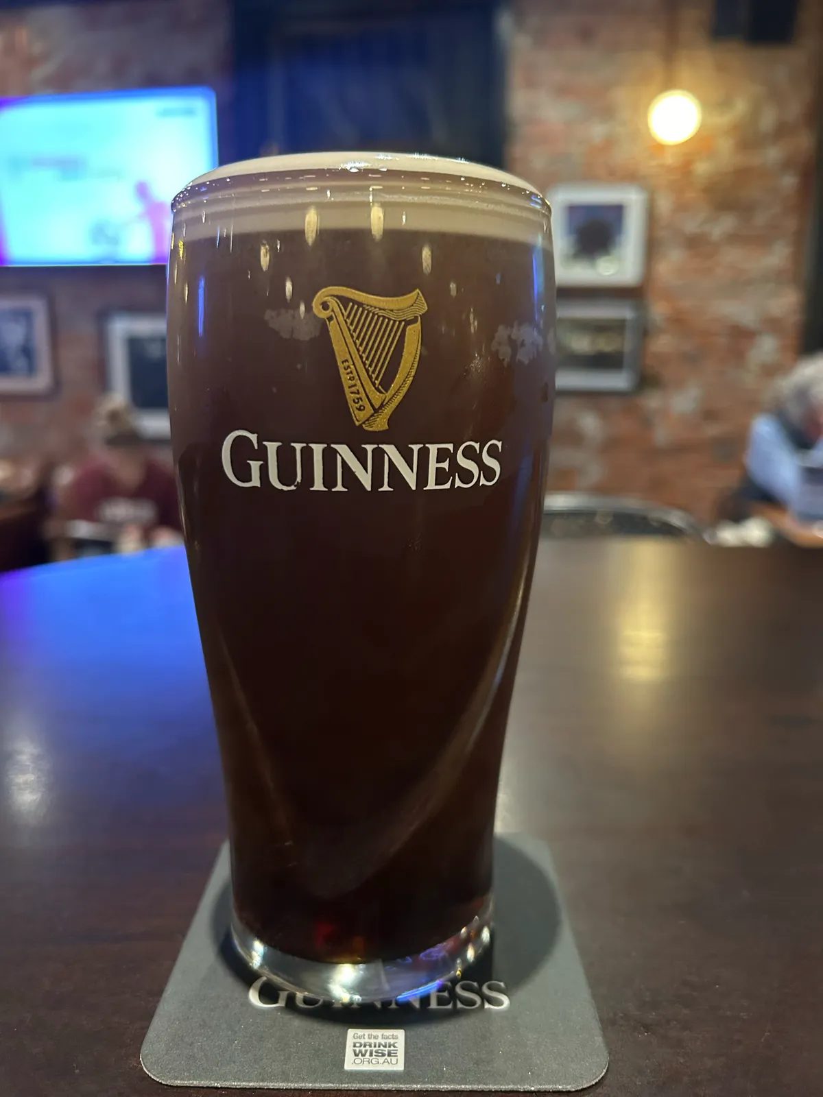 Image of Guinness drink