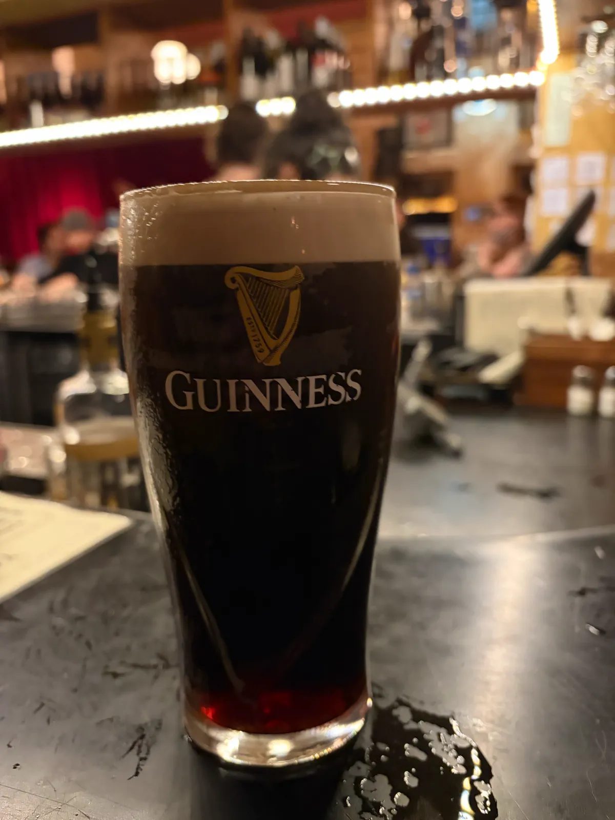 Image of Guinness drink